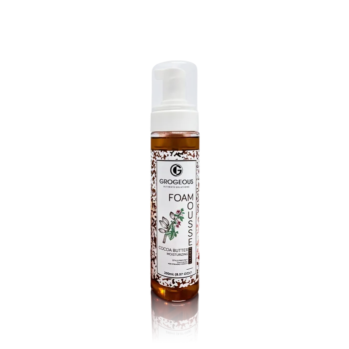 Grogeous Cocoa Butter Moisturizing Hair Foam Mousse Hydrating & Silky - Soft Finish