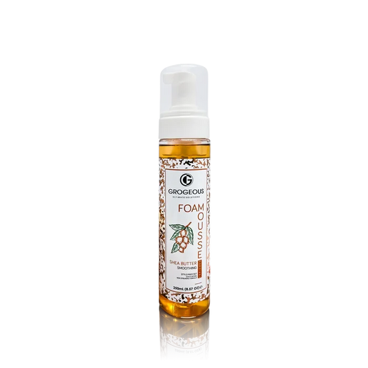 Grogeous Shea Butter Smoothing Hair Foam - Frizz Control & Soft Definition