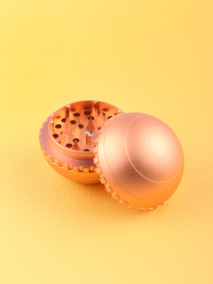 Gyro Ball Grinder 63mm 3pc | Rose Gold-Image 1