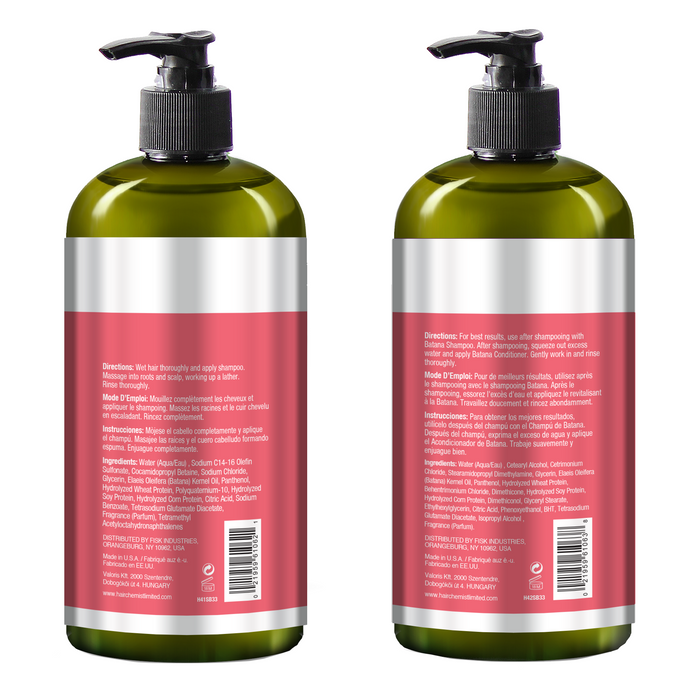 Hair Chemist Strength & Growth Batana Oil Shampoo 33.8 oz. & Conditioner 33.8oz 2-PC BOXED GIFT SET