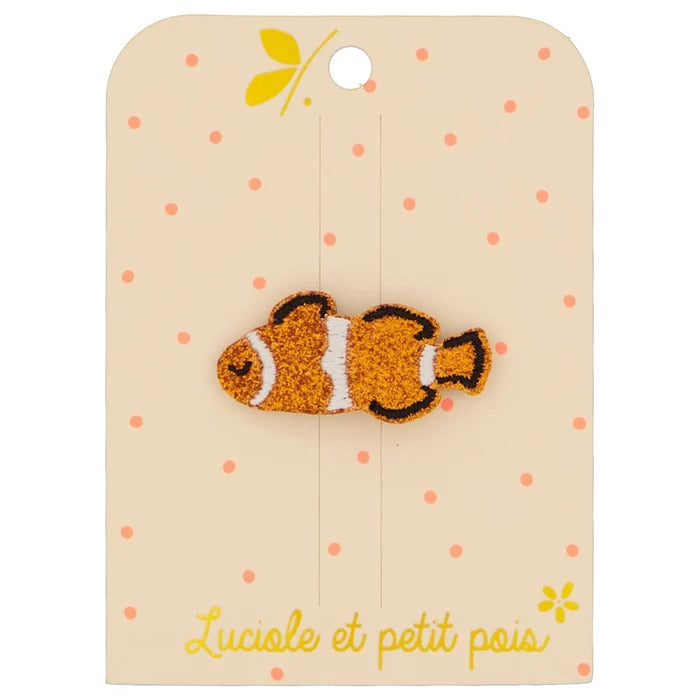 Luciole et Petit Pois - Hair Clip - Clown Fish