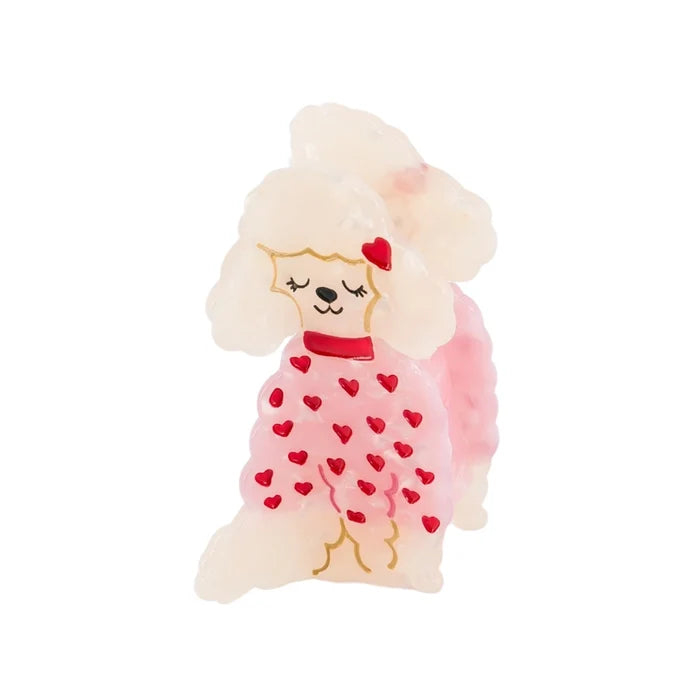 Luciole et Petit Pois - Hair Clip - Poodle - Side Look