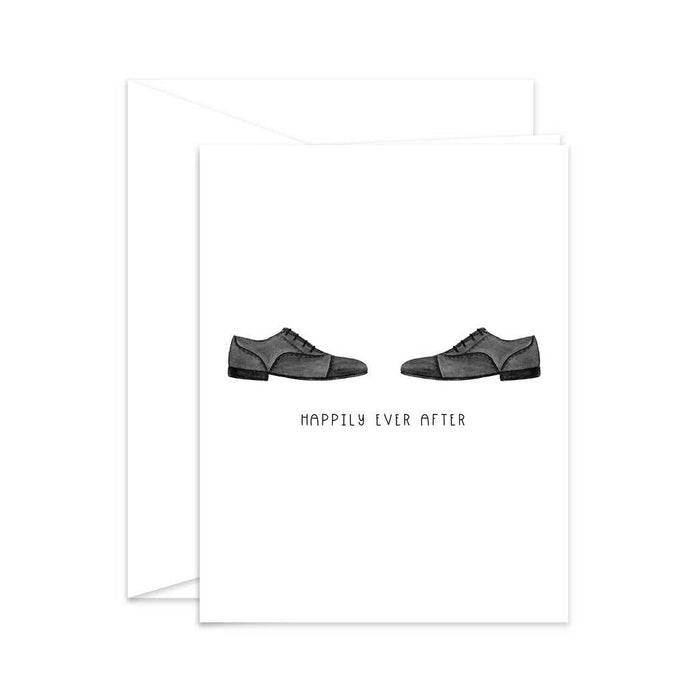 Happily Ever After Mr + Mr Newlywed Gay LGBTQ+ Greeting Card - Magnolia Lane co. Home + Garden + Gift