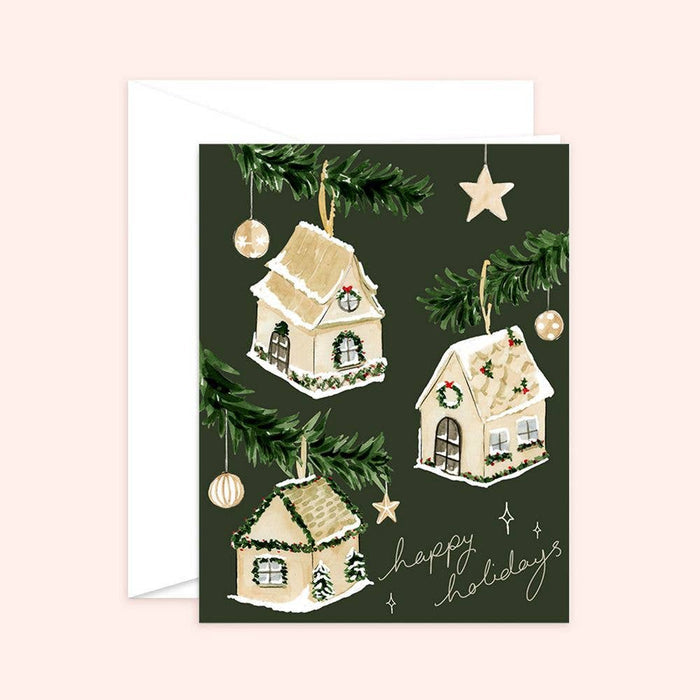 Happy Holidays Gingerbread House Card - Magnolia Lane co. Home + Garden + Gift