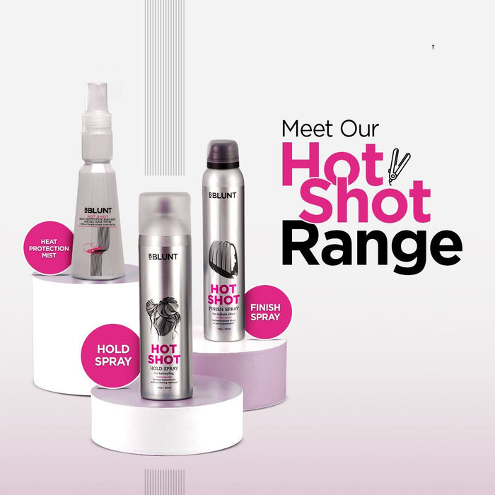Hot Shot Hold Spray for Instant & Firm Hold - 300 ml(Pack of 2)