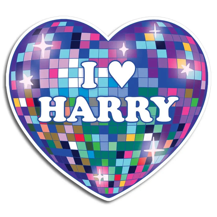 I Heart Harry Die Cut Sticker