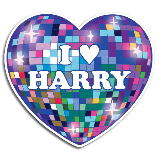 I Heart Harry Die Cut Sticker