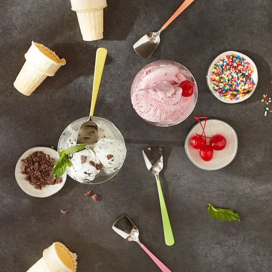 Ice Cream Spoon Multi Colored