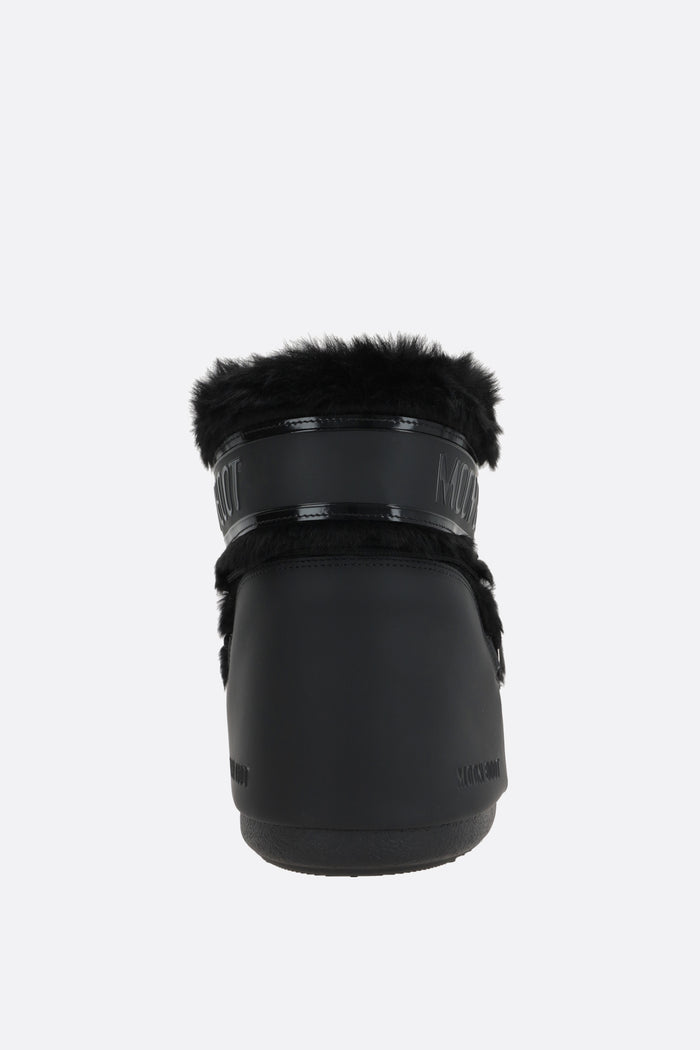 Icon Low snow boots in faux fur