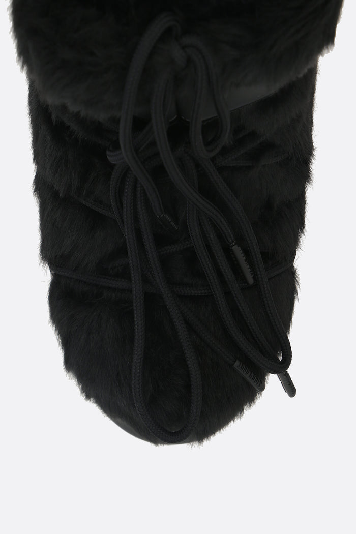 Icon Low snow boots in faux fur