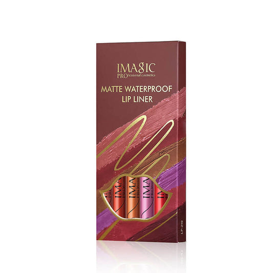 iMAGIC 6 Piece - Matte Waterproof Lip Liner kit