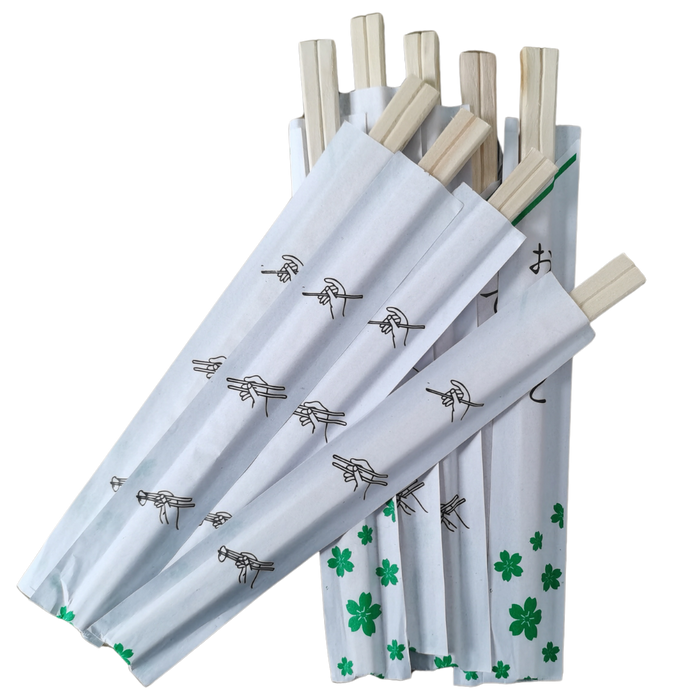 Individually Wrapped Bamboo Chopsticks