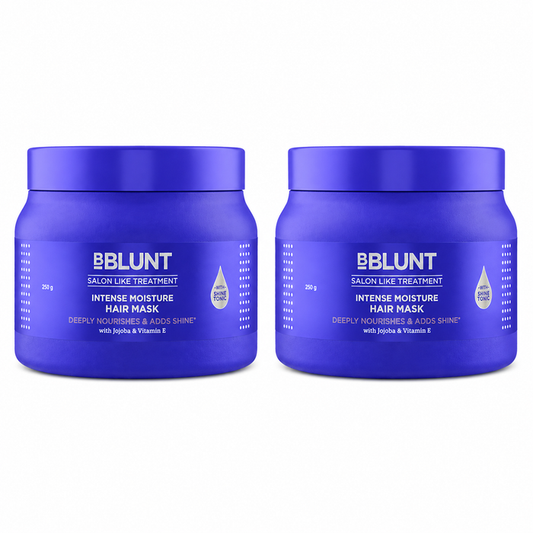 Intense Moisture Hair Mask with Jojoba Oil & Vitamin E for Nourished & Shiny Hair- 250 g(Pack of 2)
