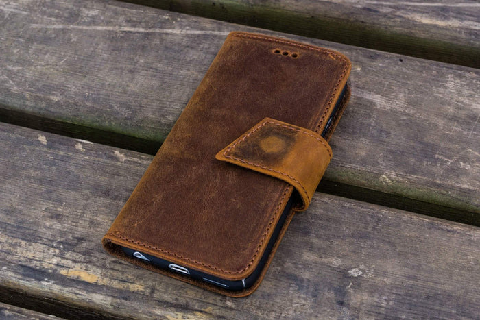 iPhone 5/5s/SE Leather Wallet Case - No.02