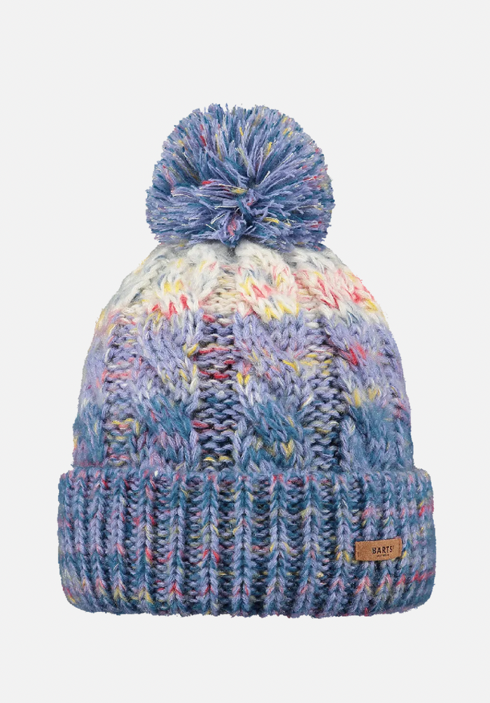 Iska Beanie Cable Knitted Pom Beanie Women