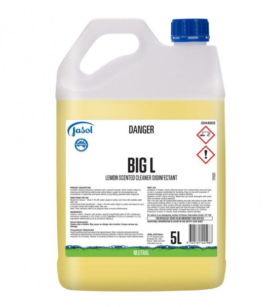 Jasol Big L Lemon Disinfectant and Reodouriser