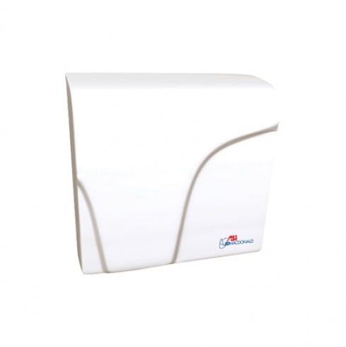JD MACDONALD Applause Plus 64dB Hand Dryer White
