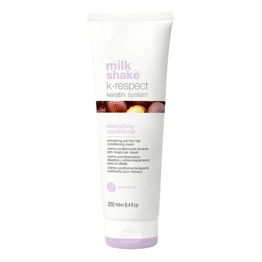 Tube of milk_shake  K-Respect Smoothing Conditioner on a white background