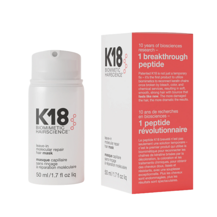 K18 Biometic hairscience leave in olecular repair hair mask