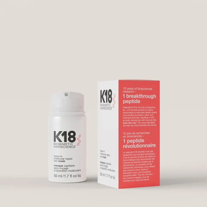 K18 Biometic hairscience leave in olecular repair hair mask