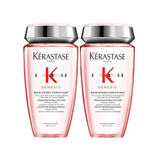 Kerastase Genesis Bain Hydra - Fortifiant Shampoo 250ml 2 Pack Set - Beauty Tribe