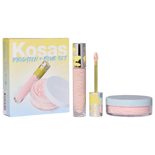kosas brighten and blur set