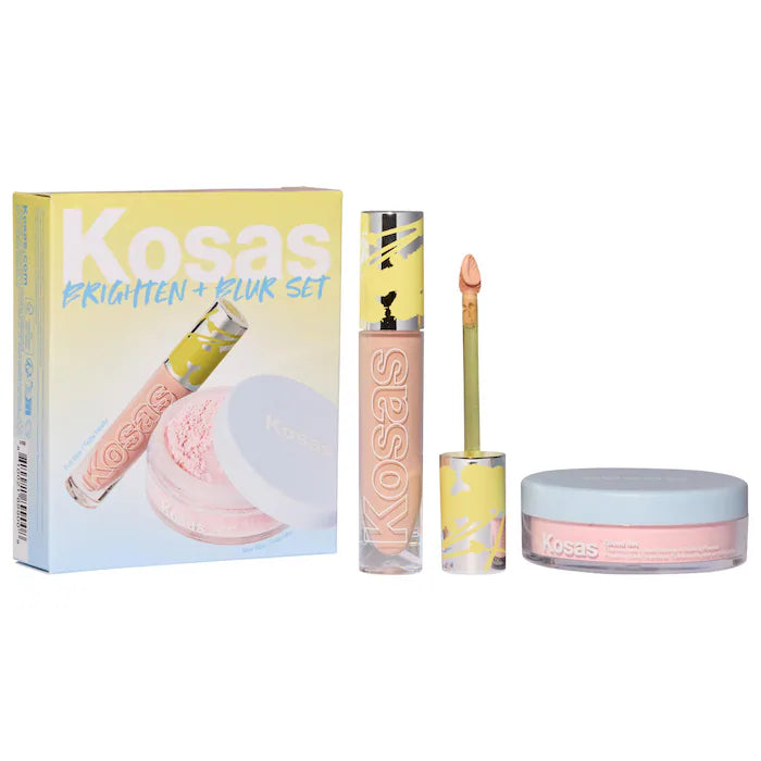kosas brighten and blur set