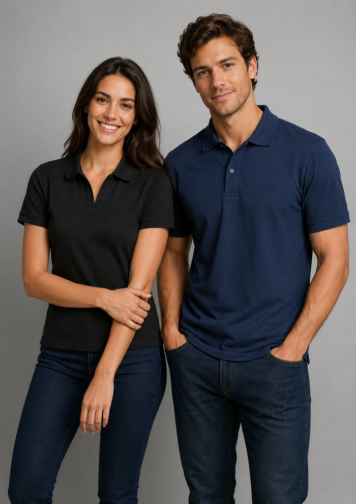 Ladies Cotton Stretch Oceania Polo