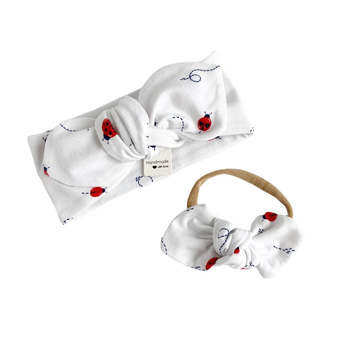 Ladybugs Bummies and/or Headbands