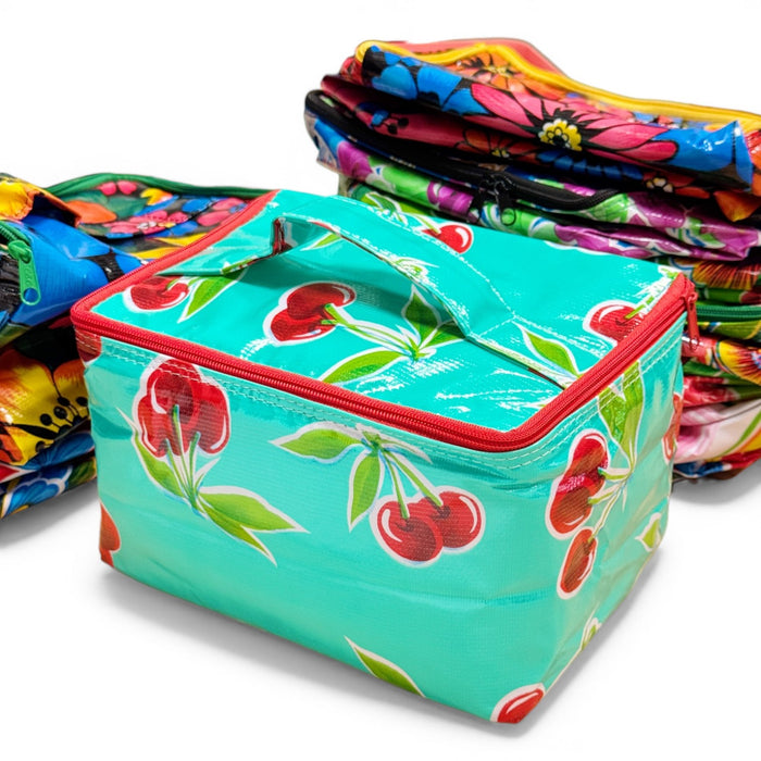 Large Oilcloth Travel/Toiletry Bag