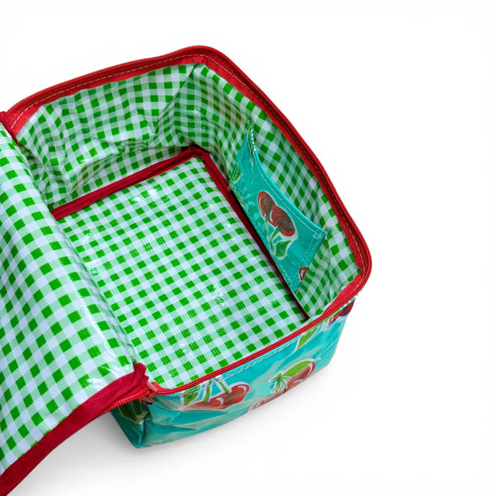 Large Oilcloth Travel/Toiletry Bag