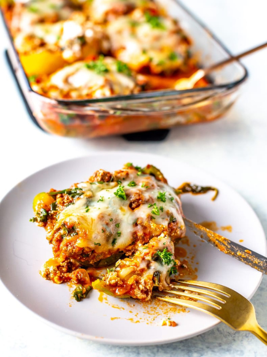 Lasagna Stuffed Peppers (GF) Private Order