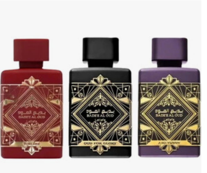 Lattafa Bade’e Al Oud Collection – 5 × 5 ml (≈0.17 oz each) EDP