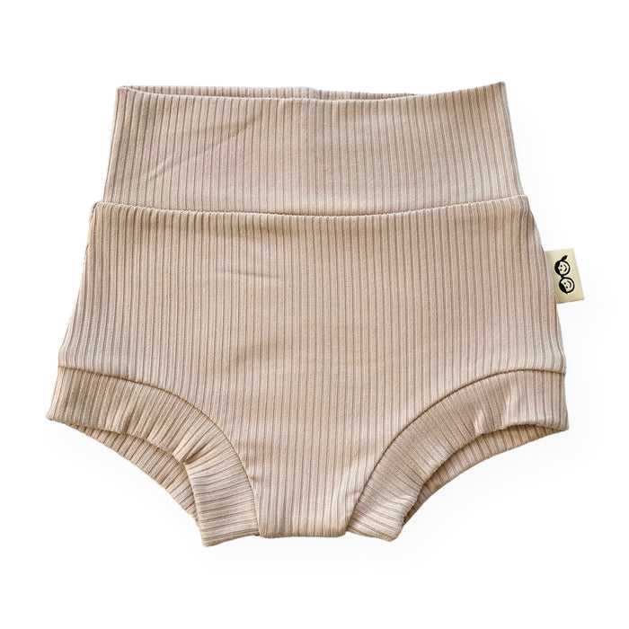 Latte Ribbed Summer Lounge Set