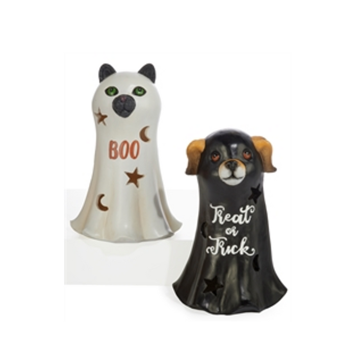 LED Halloween Ghosty Dog or Cat | 7.25"