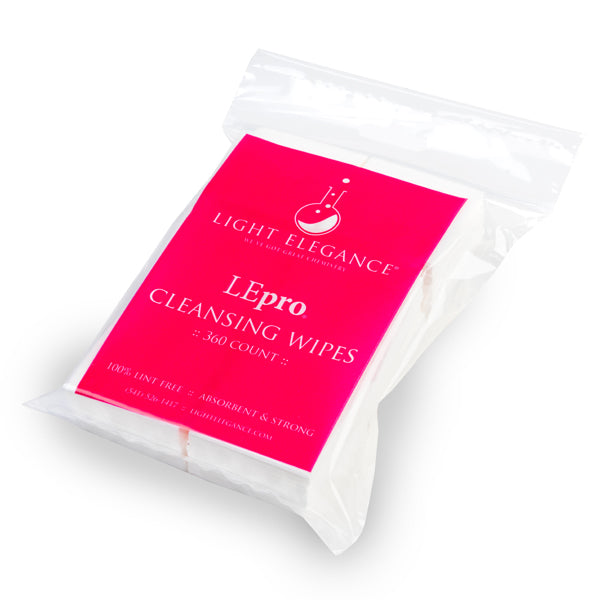 LEpro Cleansing Wipes ~ 360 Count | Light Elegance