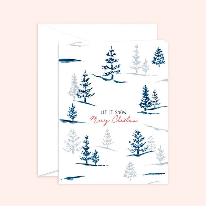 Let it Snow Christmas Card - Magnolia Lane co. Home + Garden + Gift