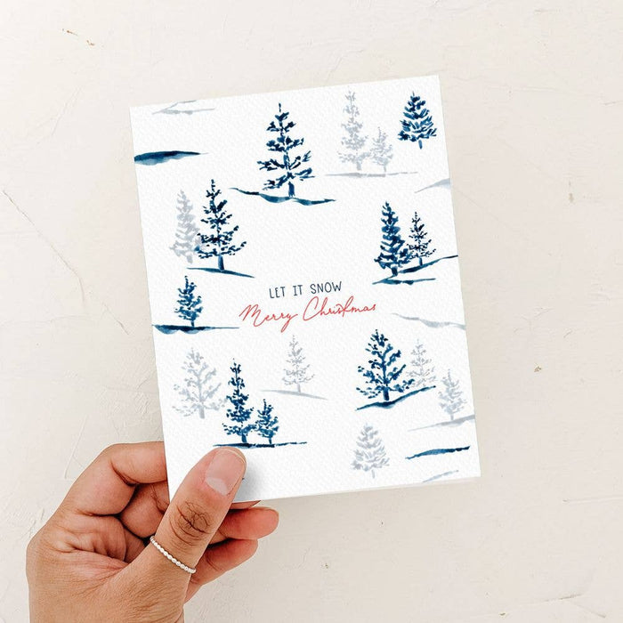 Let it Snow Christmas Card - Magnolia Lane co. Home + Garden + Gift