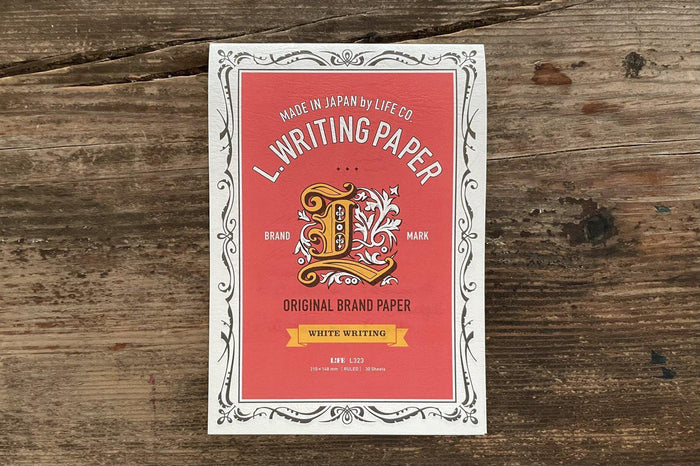 Life Writing Paper Notepad - A5 - White - 60 Pages