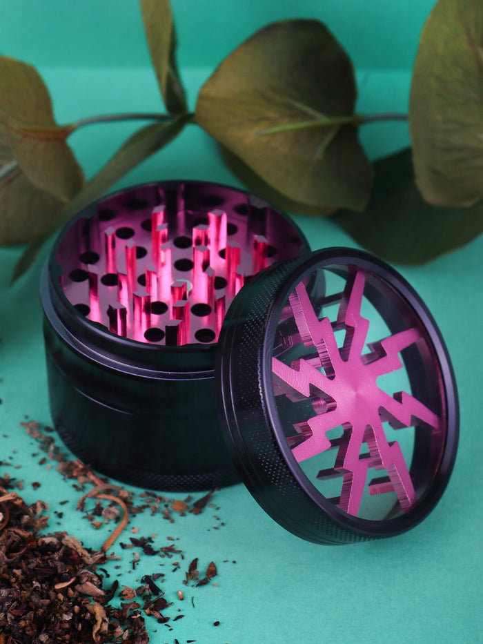 Lightning Grinder 63mm 4pc | Pink-Image 1