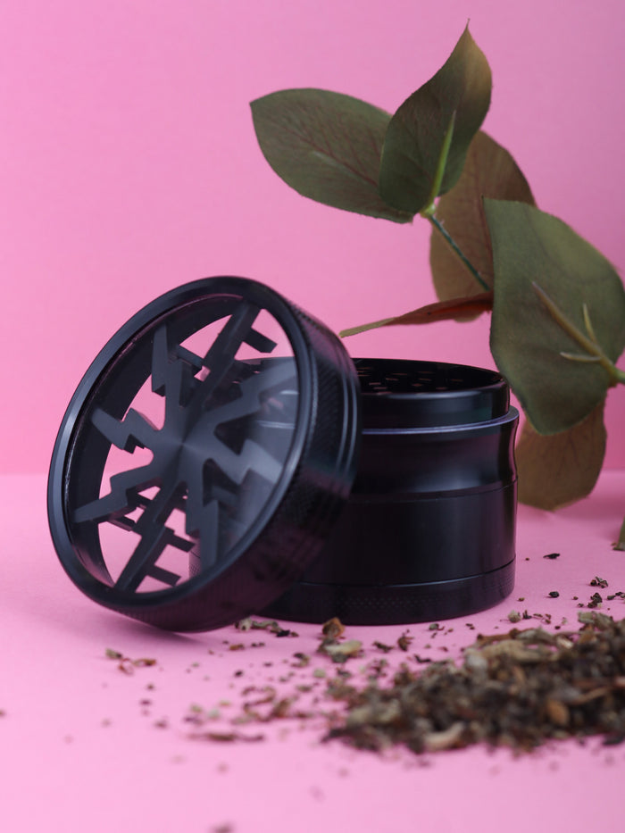 Lightning Grinder 63mm 4pc | Black-Image 1
