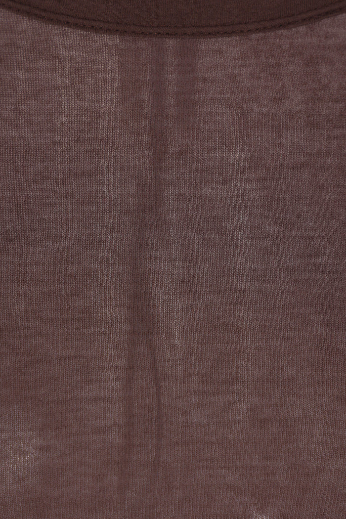 long-sleeve cropped t-shirt in cotton