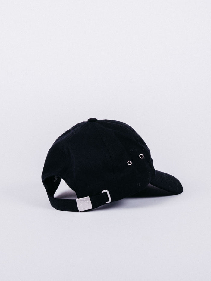 gorra rip n dip Lord Nermal Pocket Dad Hat Black visera curva ajustable bolsillo gato corte de mangas