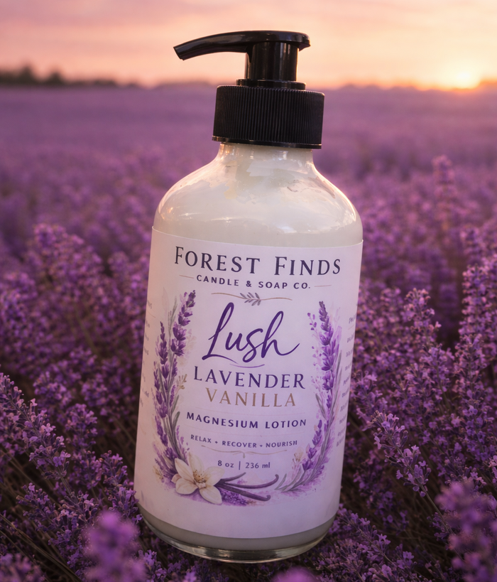 Lush Lavender Vanilla Magnesium Lotion