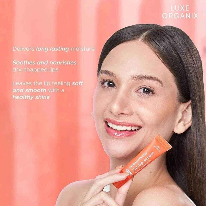 Luxe Organix Lip Serum: 24H Tinted Lip Essence - Honey Glaze - - Pinky Cosmetics -- United Arab Emirates -- Pinky Cosmetics