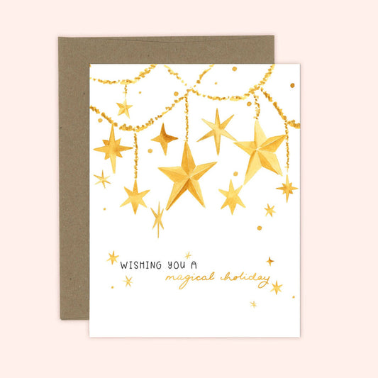 Magical Christmas Card | Stars - Magnolia Lane co. Home + Garden + Gift