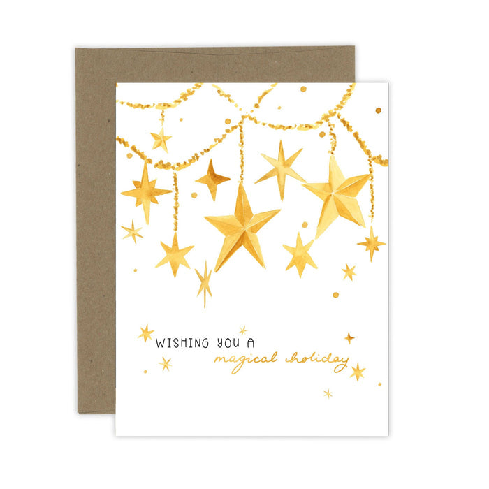 Magical Christmas Card | Stars - Magnolia Lane co. Home + Garden + Gift