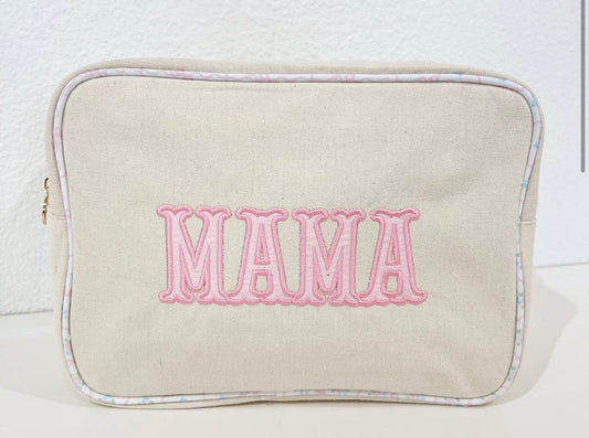 Mama XL - Canvas Bag - Pink