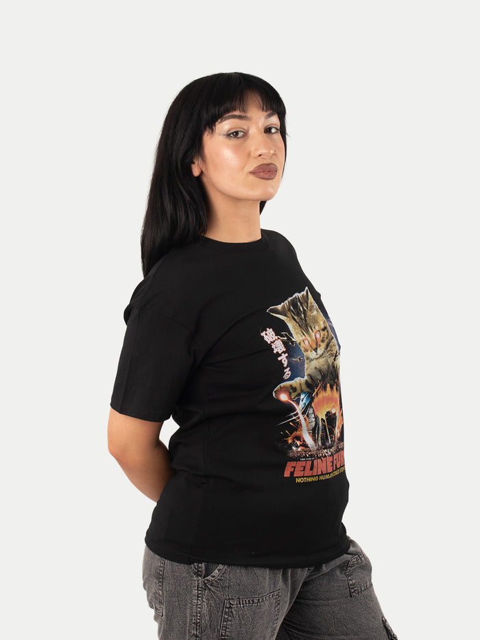Man I Love Fungi T-Shirt | Black-Image 2