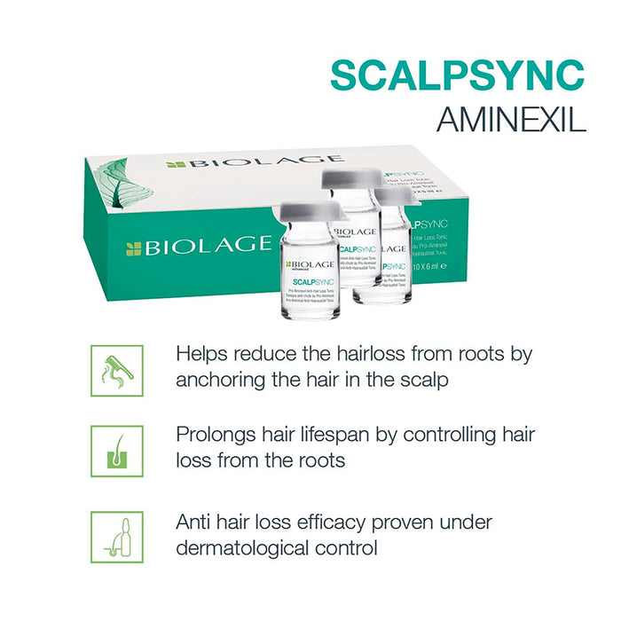 MATRIX BIO SCALP HAIR TREATMENT 10*6 MLD